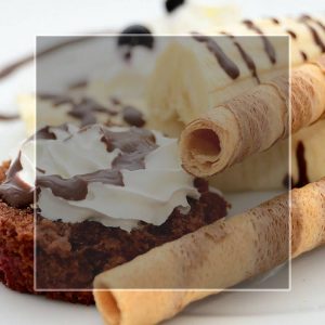 „FLAMBIERTER PINA COLADA“